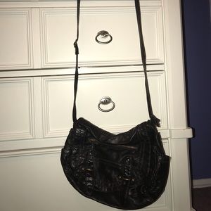 Black crossbody bag